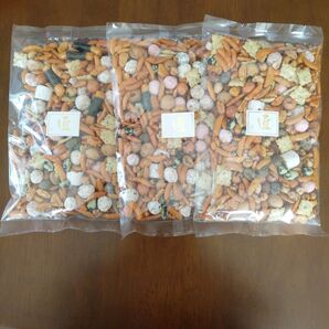 お好み豆220g3袋 賞味期限25.12.10野村煎豆加工店 柿の種、いろんな豆、セサミ、コーヒーピー、おかき等のミックス 大特価