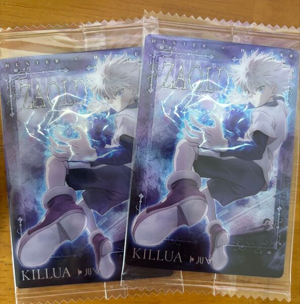 HUNTER × HUNTER キルア 2枚 イタジャガ