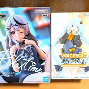 VOICEROID 紲星あかり & ホロライブ 沙花叉クロヱフィギュア