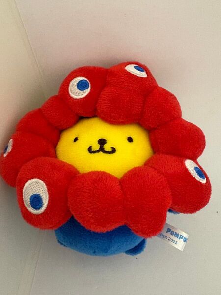 【EXPO2025】大阪万博 ミャクミャクぬいぐるみ ポムポムプリン カラビナ付 新品タグ付き