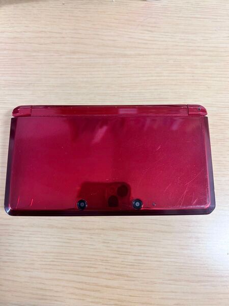 任天堂3DSフレアレッドジャンク品