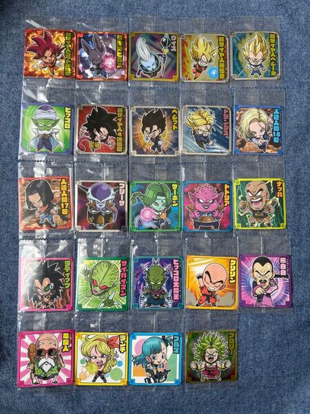 ドラゴンボール 超戦士シールウエハース 全24種