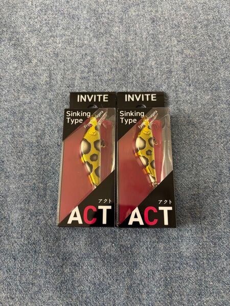 INVITE インバイト ACT アクト 4周年限定カラー 55mm、45mm 2個セット