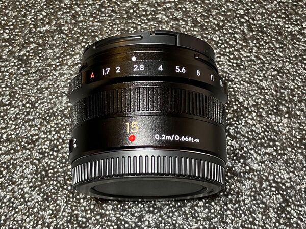 DJIOEM品 単焦点レンズ LEICA DG SUMMILUX 15mm F1.7 ASPH. ブラック H-X015 同等品