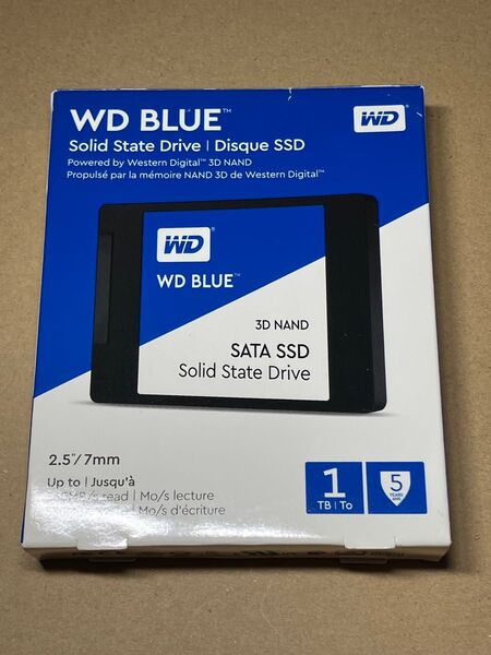 WD Blue 3D NAND SATA 1TB SSD 2.5
