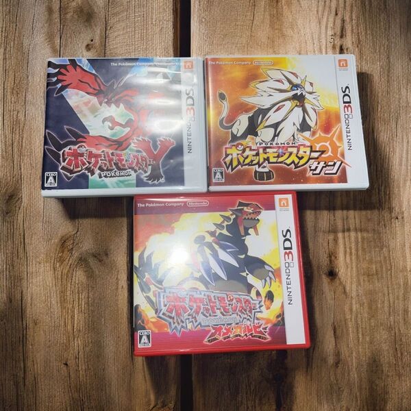 3DS ポケットモンスター オメガルビー.Y.サン