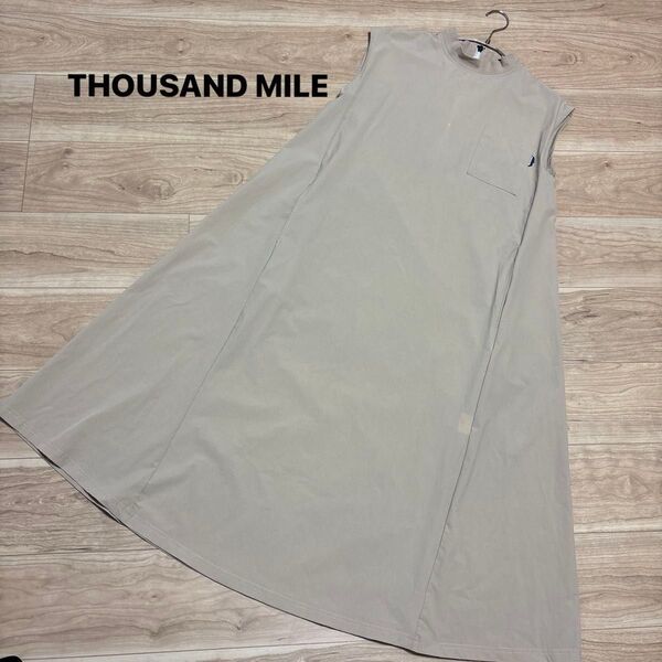 THOUSAND MILE サウザンドマイル ノースリーブワンピース