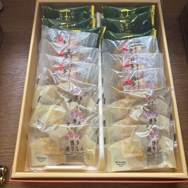 明月堂 通りもん 博多じまん 玉露まんじゅう