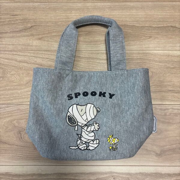 未使用 スヌーピー トートバッグ ゾンビ 包帯男 PEANUTS ウッドストック