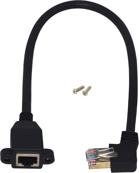 CERRXIAN RJ45イーサネット延長ライン LAN 1m