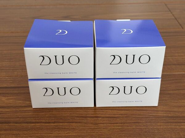 DUO デュオ クレンジングバーム ホワイトa 90g 4個セット 新品未開封