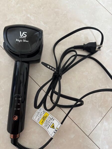 VS SASSOON Magic Shine ヘアアイロン ブラック