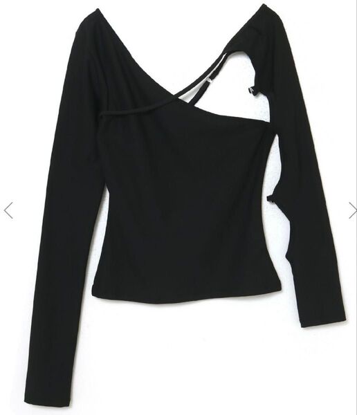 melt the lady peephole layered tops