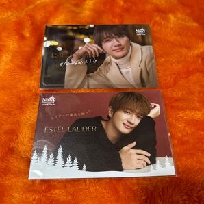Nissy ESTEE LAUDER 特典ポストカード