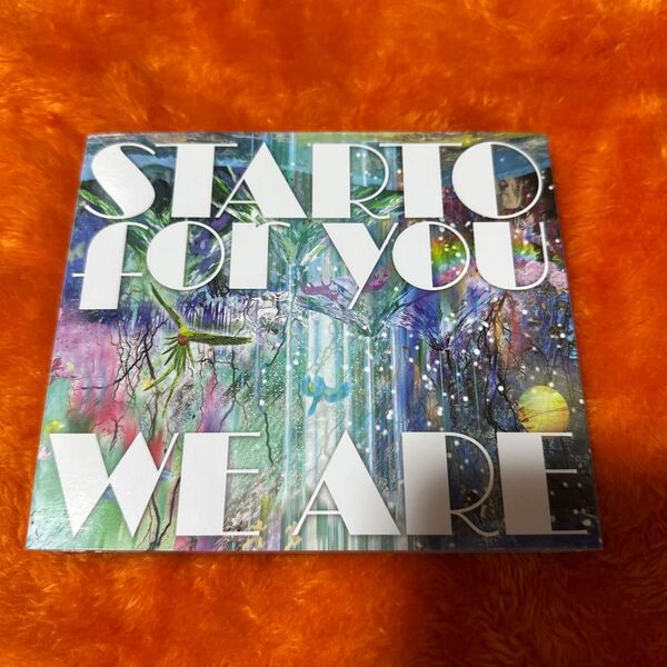 DVD付 STARTO for you CD+DVD/WE ARE 24/7/24発売