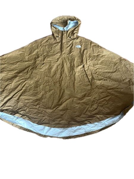 THE NORTH FACE レインポンチョ ブラウン