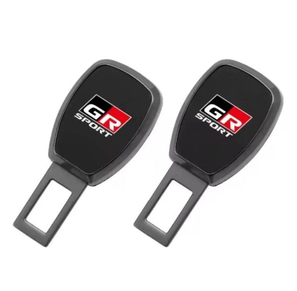 GR SPORTトヨタ TOYOTA GAZOO Racing シートベルト エクステンダー延長 バックル エンブレムキャンセラー