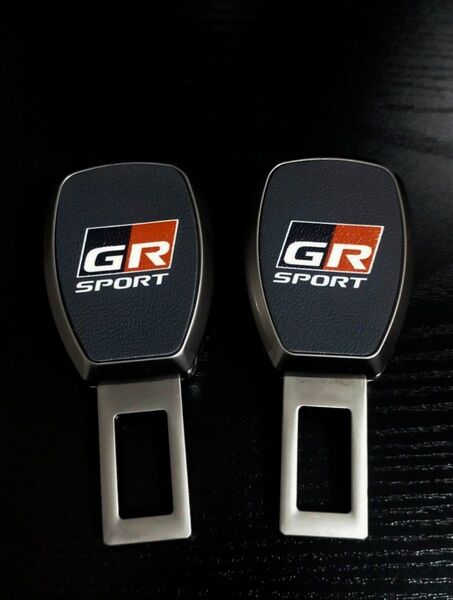GR SPORTトヨタ TOYOTA GAZOO Racing シートベルト エクステンダー延長 バックル エンブレム