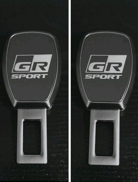 2個セットGR SPORT トヨタ TOYOTA GAZOO Racing シートベルト エクステンダー バックル エンブレム