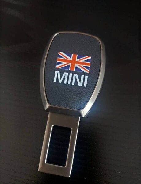 BMW MINI ミニクーパー シートベルト 延長エクステンダー バックル エンブレム R50 R53 R55