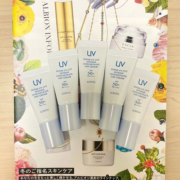 スーパーUVカット インテンスコンセントレート デイクリーム サンプル 4.0g 5本 20g