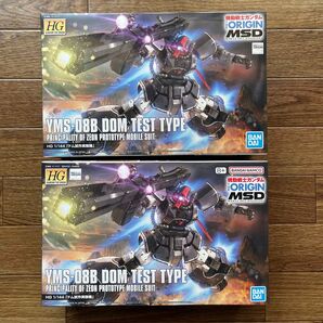 HG 1/144 ドム試作実験機 2個セット新品未開封 パッケージ新旧品