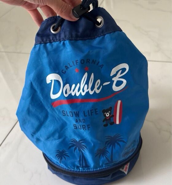 ミキハウス Double_B プールバック プール巾着ナップサック