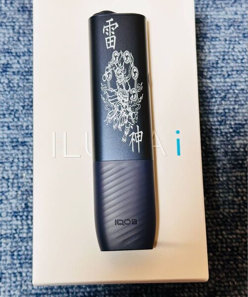 アイコスイルマiワン 本体 IQOSイルマ i ワン IQOS ILUMA i ONE 本体 レーザー彫刻 11 ブラック