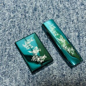 Iqos イルマ i ワン ケース アイコスイルマワンケース IQOSヒートスティック専用ケースレーザー彫刻 バタフライ グリーン