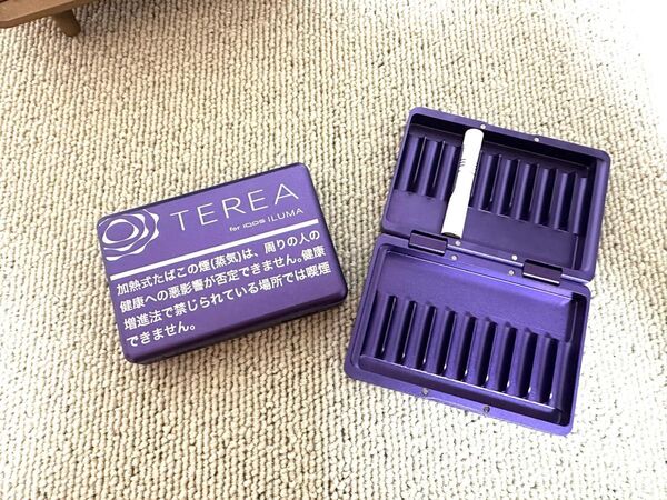 iqos ヒートスティック ケース アイコス ヒートスティック専用 ケース アルミニウム テリア パープル