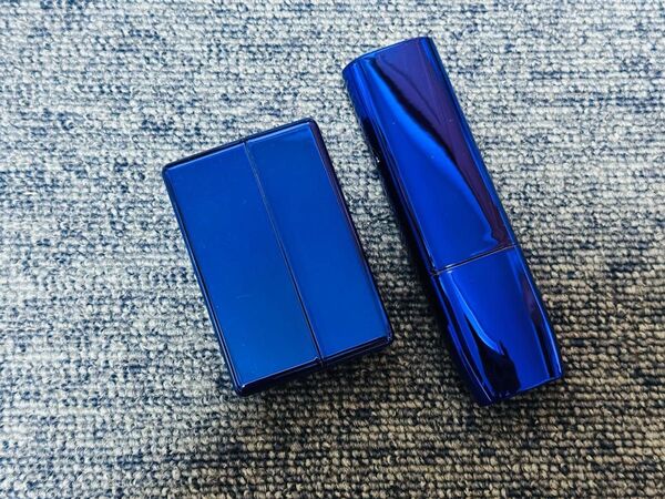 IQOS イルマ i ワン ケース iqosイルマワン ケース アイコスヒートスティック専用ケースメタリック ブルー