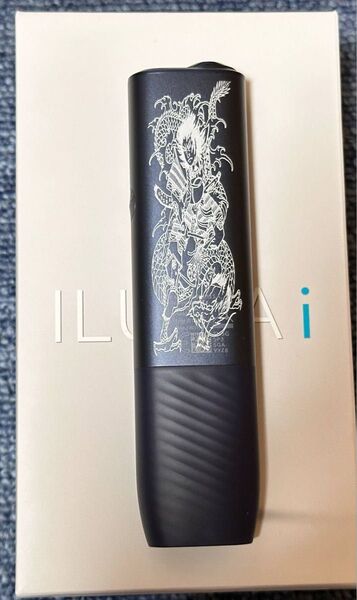 アイコスイルマiワン 本体 IQOSイルマ i ワン IQOS ILUMA i ONE 本体 レーザー彫刻 09 ブラック