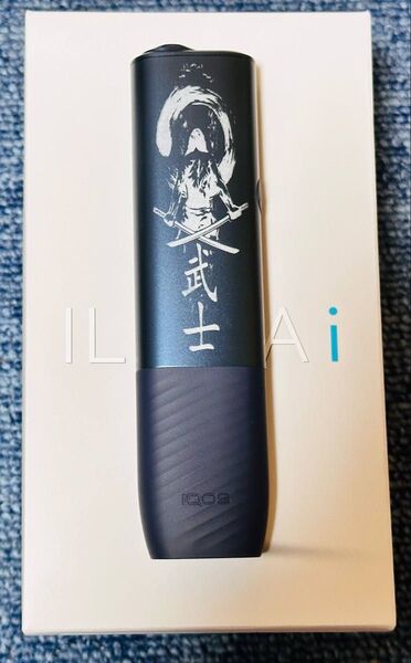 アイコスイルマiワン 本体 IQOSイルマ i ワン IQOS ILUMA i ONE 本体 レーザー彫刻 サムライ ブラック