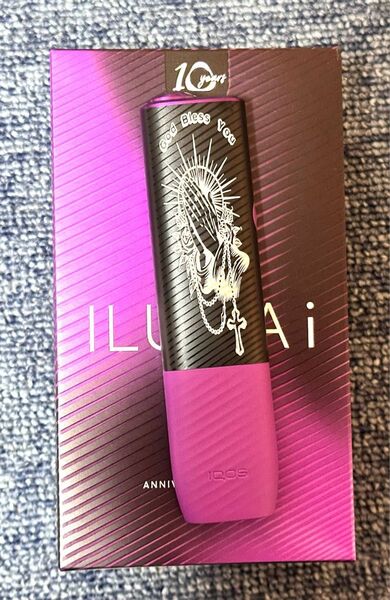 アイコスイルマiワン 本体 IQOSイルマ i ワン IQOS ILUMA i ONE 本体 レーザー彫刻 08 黒紫