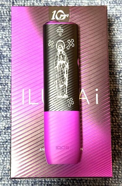アイコスイルマiワン 本体 IQOSイルマ i ワン IQOS ILUMA i ONE 本体 レーザー彫刻 紫ブラック