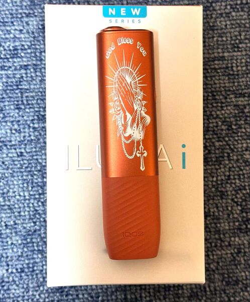 アイコスイルマiワン 本体 IQOSイルマ i ワン IQOS ILUMA i ONE 本体 レーザー彫刻 07オレンジ