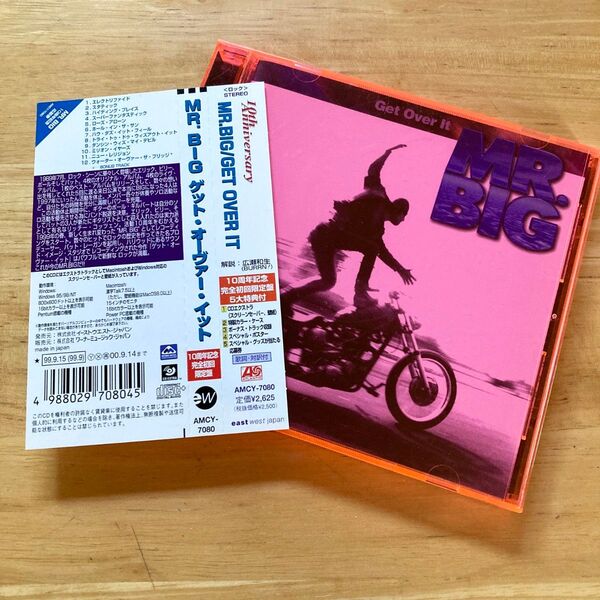 廃盤・希少 MR.BIG/ゲット・オーヴァー・イット 国内盤 初回限定盤