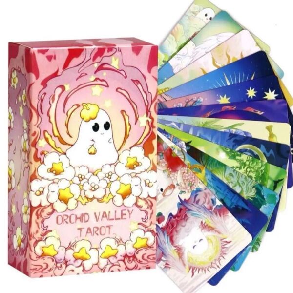 おばけ Orchid valley ゴースト タロット オラクル ルノルマン 占い 占星術 開運 幸運 スピリチュアル チャクラ