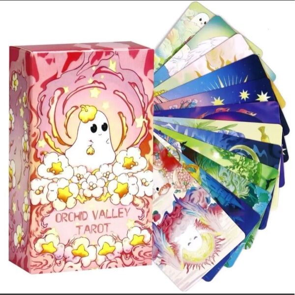 おばけ Orchid valley ゴースト タロット オラクル ルノルマン 占い 占星術 開運 幸運 スピリチュアル チャクラ