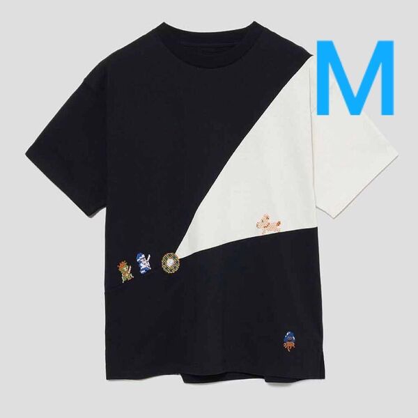 ドラクエ Mサイズ Tシャツ グラニフ ラーのかがみ ホイミ ドラゴンクエスト 鳥山明 ドラゴンボールときのすなモンスター
