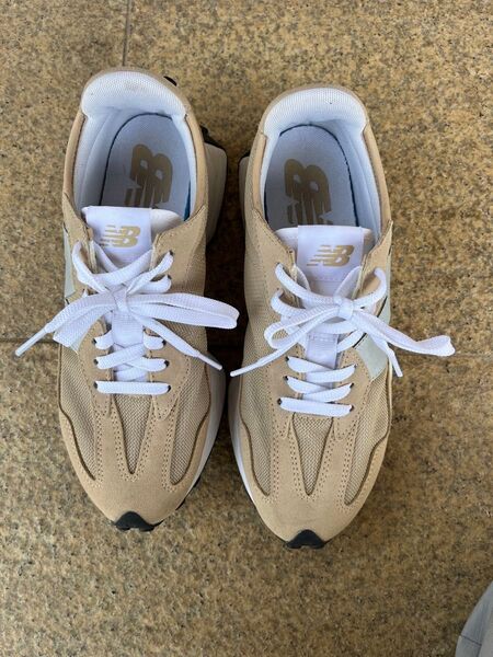 New Balance スニーカー 327 ベージュ 26.5cm