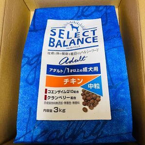 セレクトバランス チキン中粒 3kg