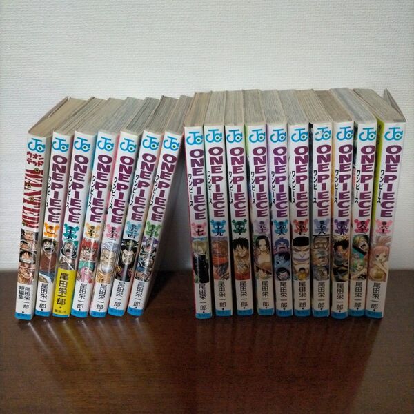 初版本複数有。バラ売り可。 ONE PIECE 17冊セット