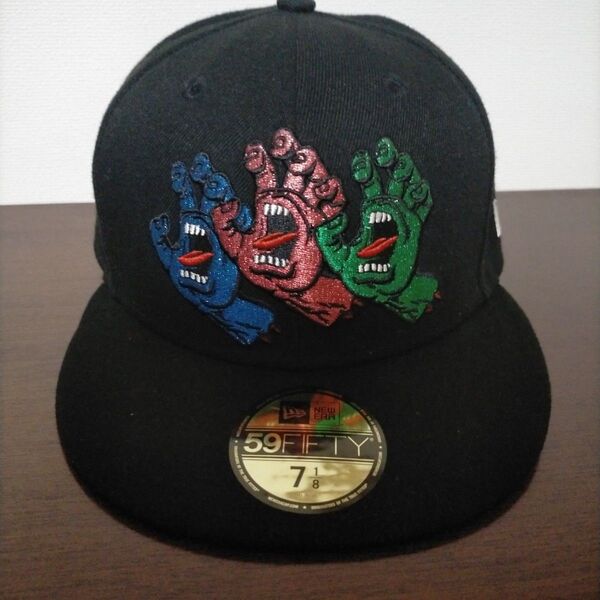 SANTACURUZ New Era コラボ キャップ サイズ:7 1/8