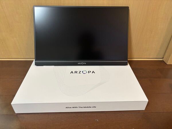 ARZOPA モバイルモニター 15.6インチ モバイルディスプレイ 非光沢IPS液晶パネル 1920x1080FHD
