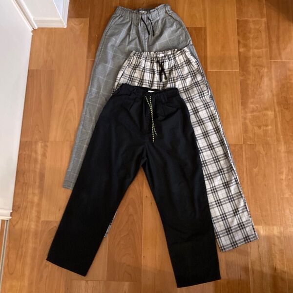 GLOBAL WORK ボトムス ズボン パンツ160 グローバルワーク 3枚セット