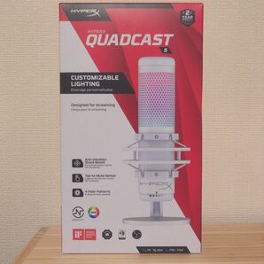 HyperX QuadCast S ホワイト USBマイク