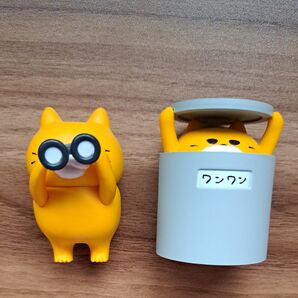 ノラネコぐんだん フィギュア 2個セット そうがんきょう アイスクリーム缶