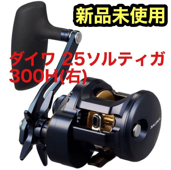 【新品未開封】ダイワ(DAIWA) ジギングベイトリール 25 SALTIGA(ソルティガ) 300H(右)