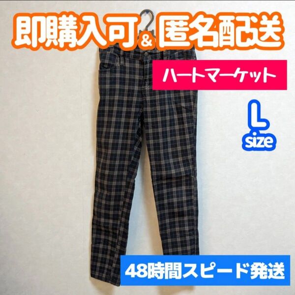 チェックパンツ ハートマーケット HEARTMARKET ストレッチパンツ スキニー レギンスパンツ レギパン